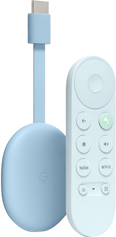 Google Chromecast W/Google TV (4K) - Sky, A - CeX (AU